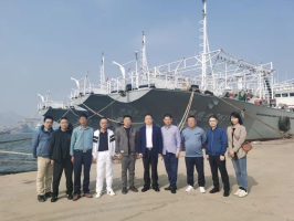 马祖胜四级调研员带队赴山东开展海洋渔业产业考察招商活动