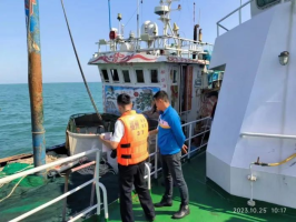 福州市海洋与渔业执法支队开展海洋“蓝剑2023-12”暨闽中相关海域联合执法行动