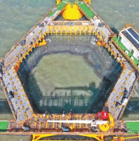 风电养殖融合 建设海洋牧场