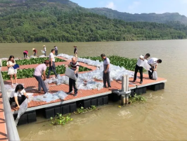 建瓯：增殖放流护生态 78万尾鱼苗投放北津湖