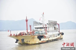 福州国家远洋渔业基地首批远洋渔获上岸