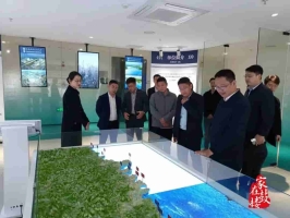 省发改委领导一行调研海洋经济科创高地