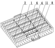 活体鱿鱼单冻模具及冷冻盘