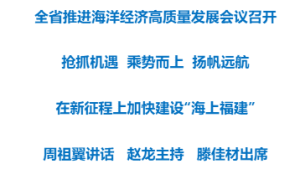 全省推进海洋经济高质量发展会议召开