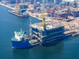我国建造最大国际海洋油气平台完工交付，擦亮“中国制造”金名片！