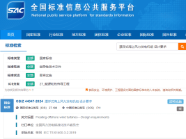 国内漂浮式海上风电领域首个国家标准发布！