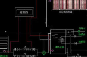 太阳能热泵户式中央热水系统