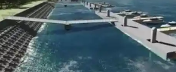 新型透空式防波堤