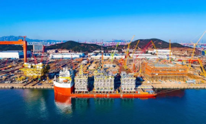 40万吨级FPSO上部模块完工交付