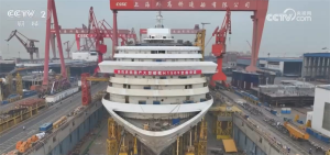 开工加速度 第二艘国产大型邮轮转入全船内装及设备系统调试阶段