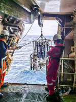 国家重点研发计划成果“深海CTD（温盐深测量仪）”成功开展规范化海上试验！